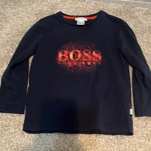 Hugo Boss toddler long sleeve shirt